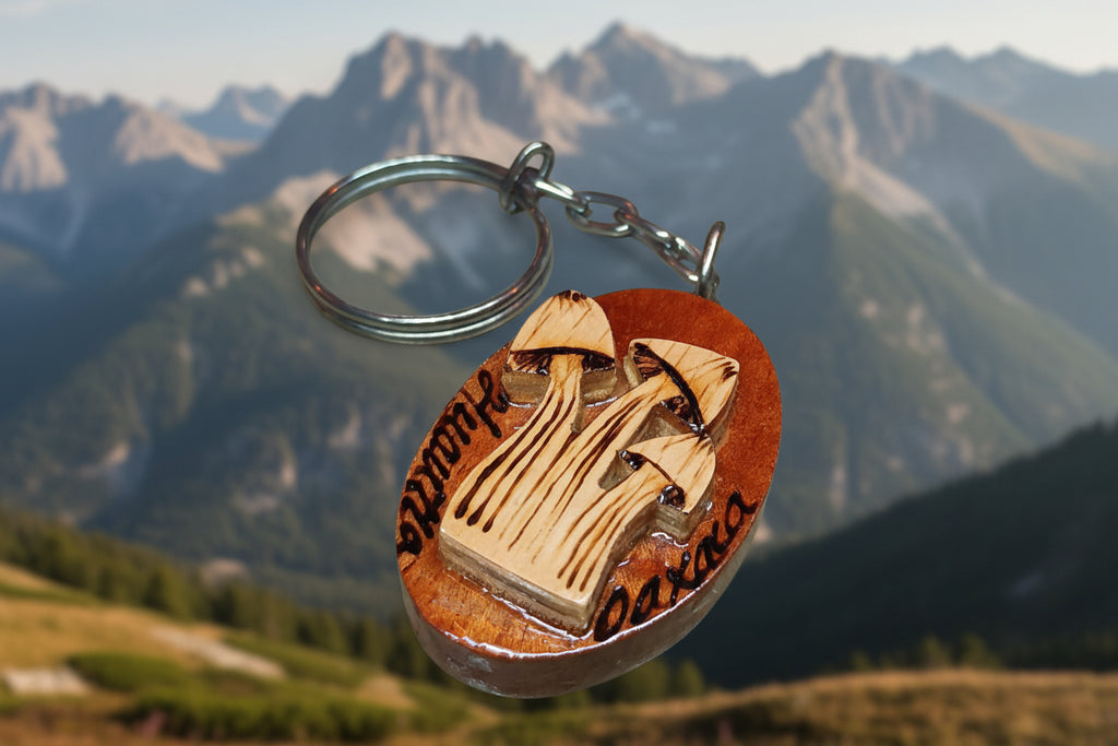 Llavero Madera Huautla