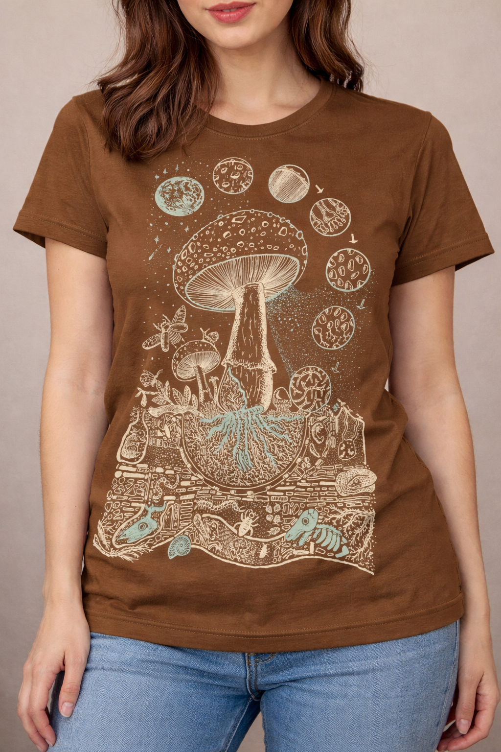 Mycologist Black T-shirt