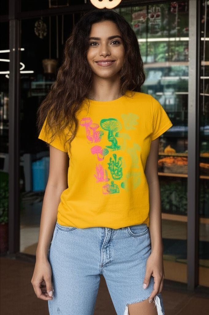 Mustard Mushroom T-Shirt