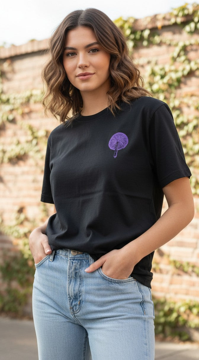 Mycologist Black T-shirt