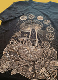 Fluorescent T-shirt Mycelium brown