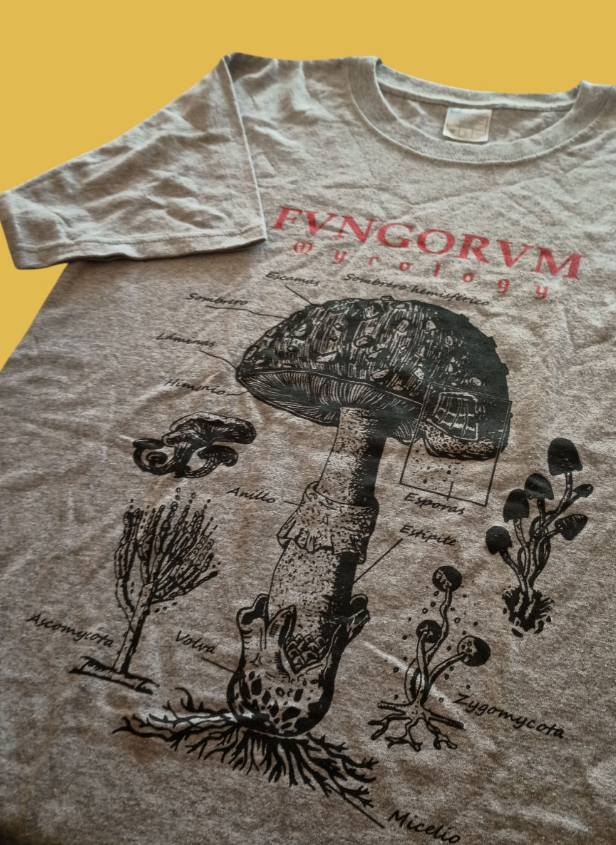 FVNGORVM Gray T-shirt