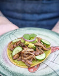 Mushroom Aguachile Toast
