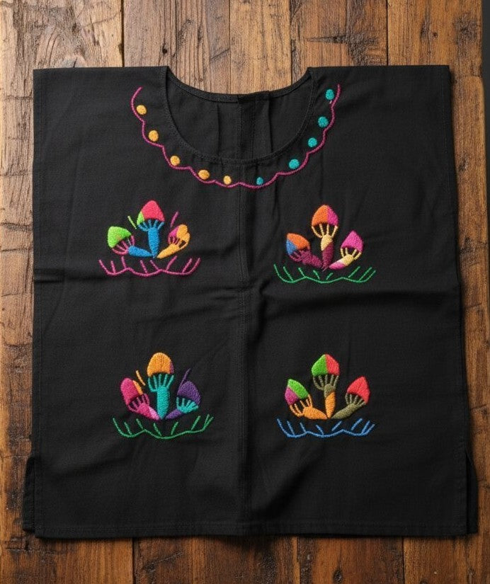 Camisa Oaxaca Bordado niña