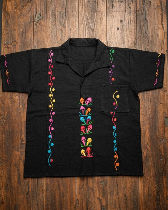 Camisa Oaxaca Bordado niño