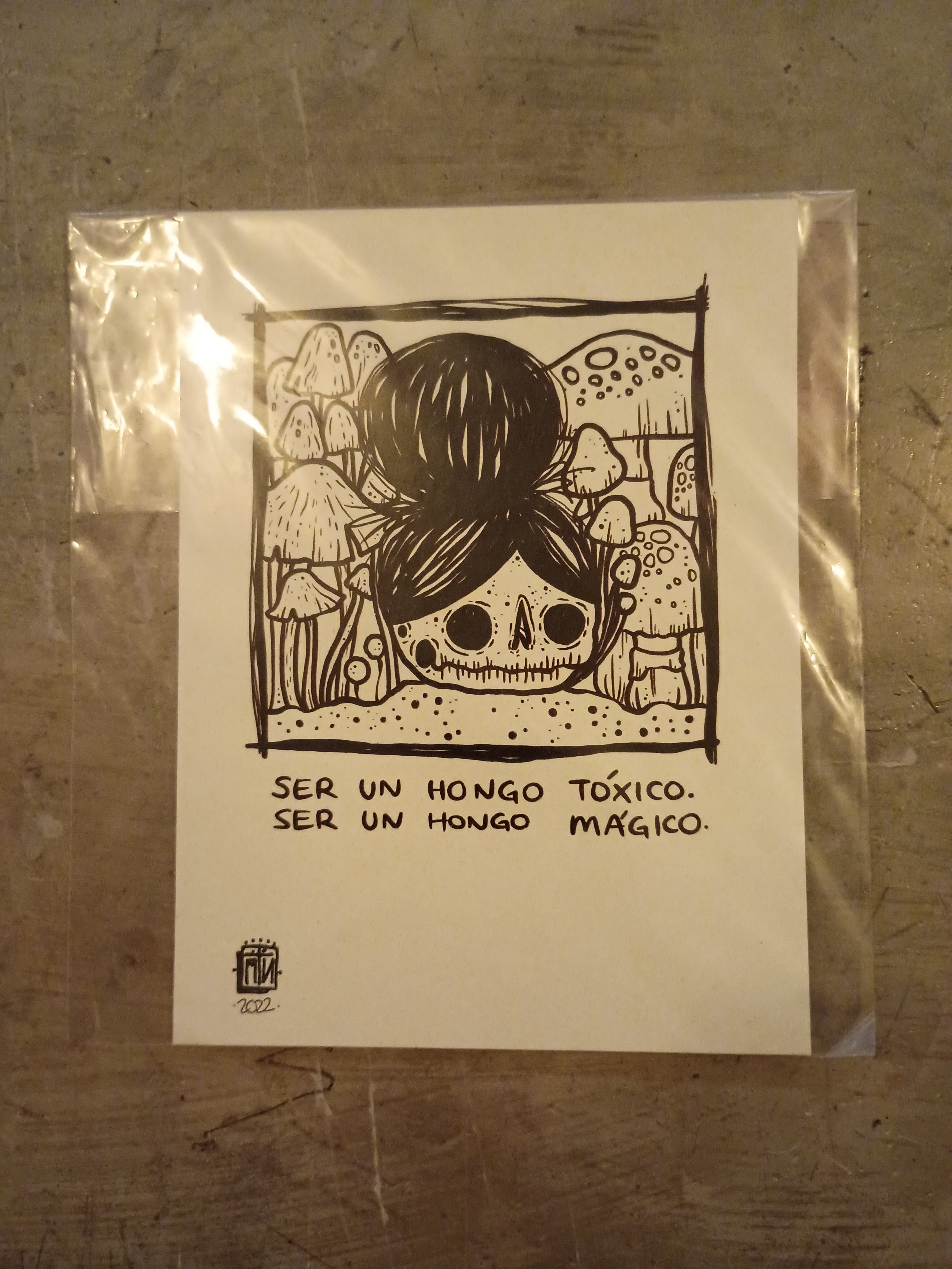 Attena Tattoo Print