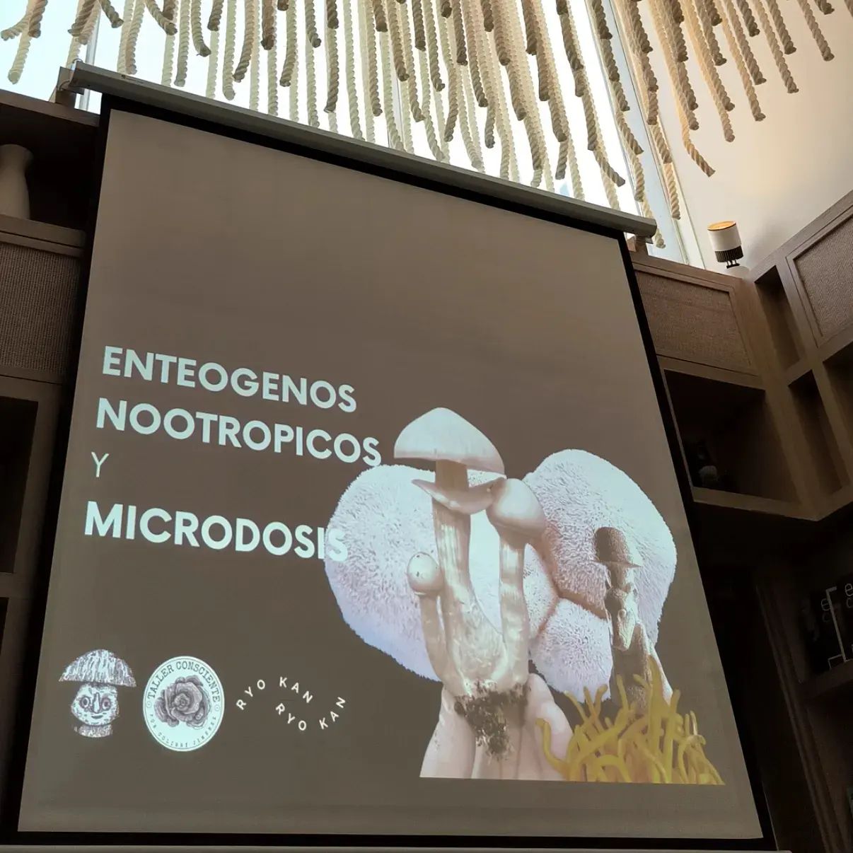 CHARLA EN LINEA "HONGOS SAGRADOS, NOOTROPICOS Y MICRODOSIS"