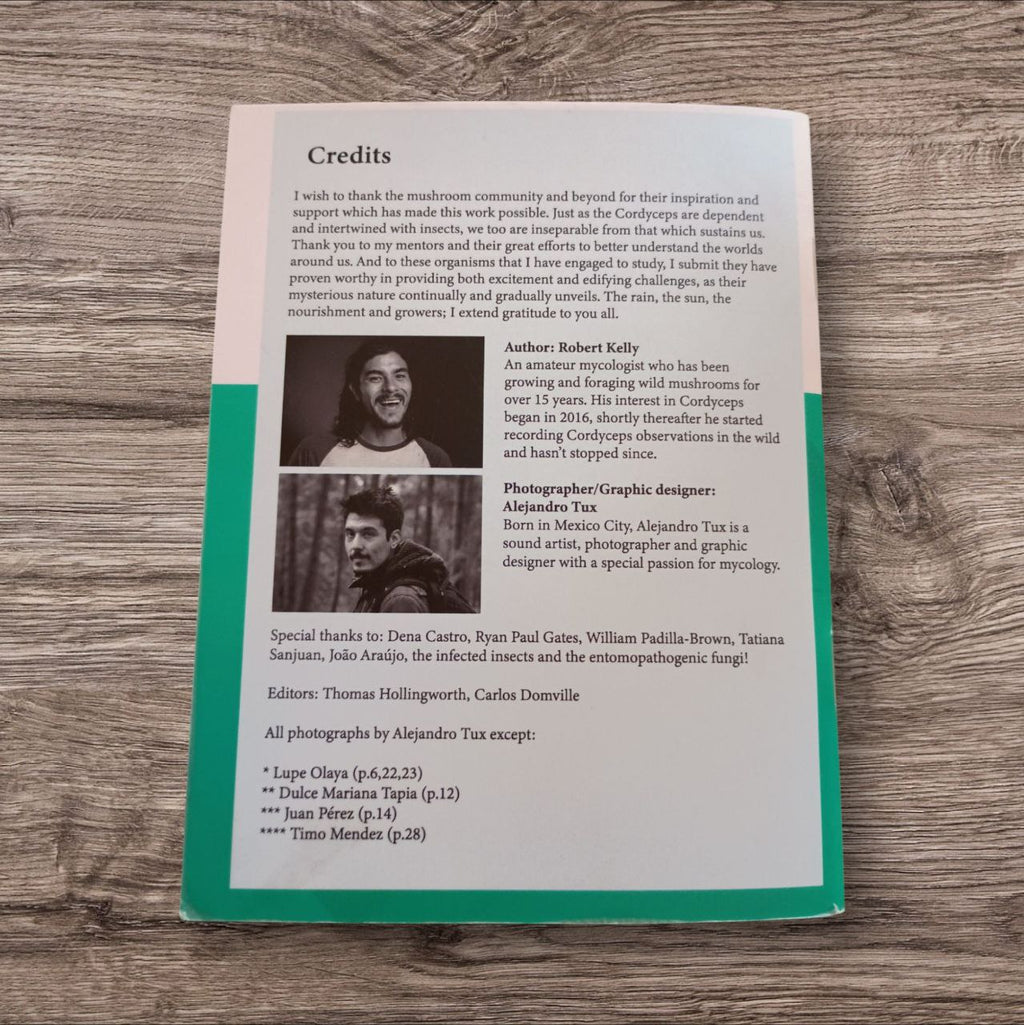 Libro "Carnivorous Fungi and the Obsidian Butterfly" Entomopathogenic fungi of Central Mexico