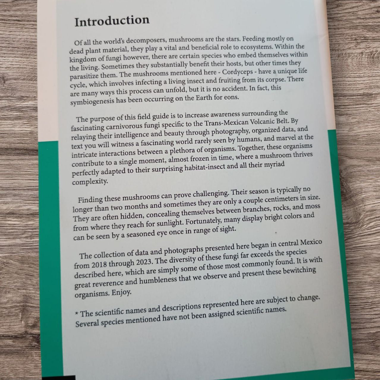 Libro "Carnivorous Fungi and the Obsidian Butterfly" Entomopathogenic fungi of Central Mexico