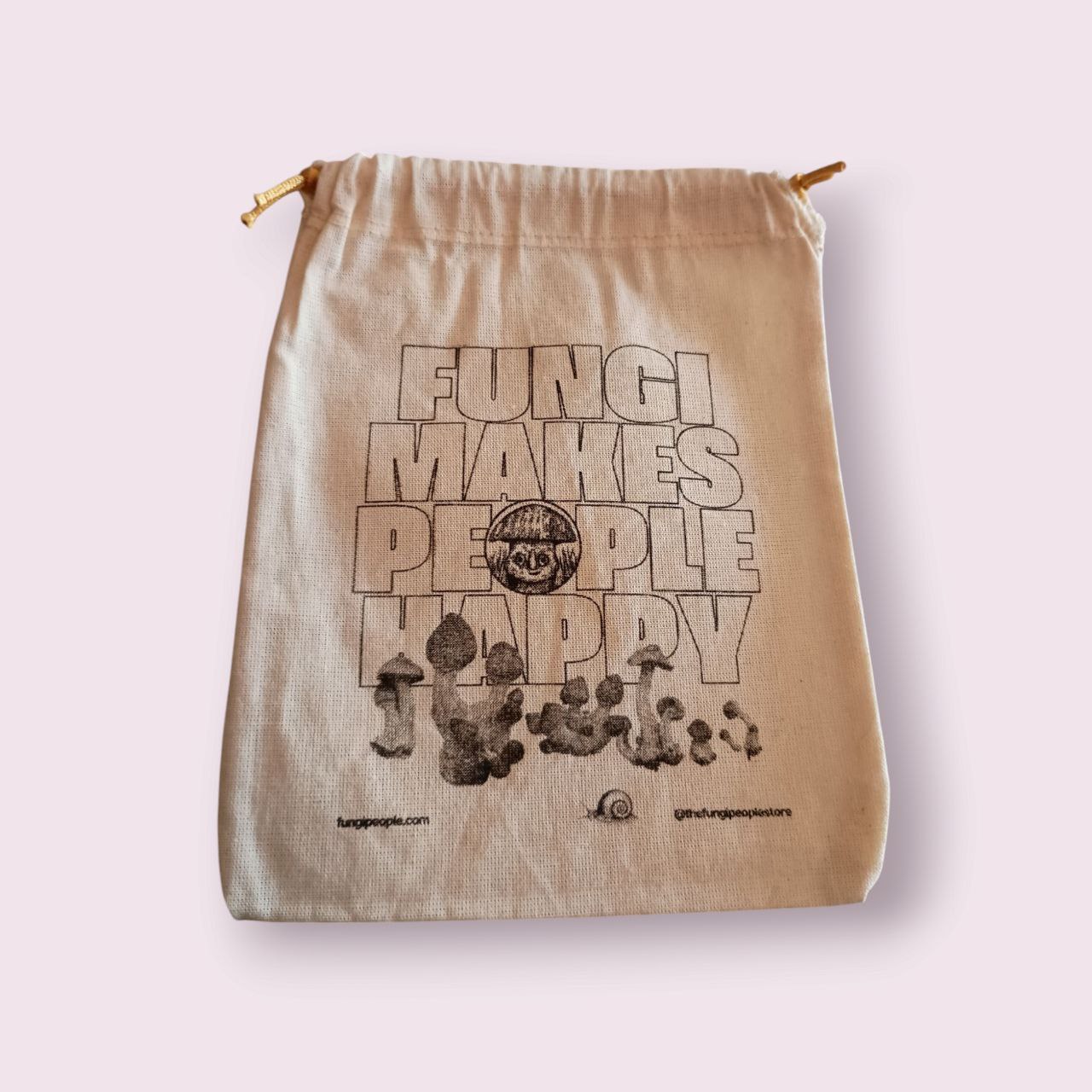 Bolsita ''Fungi Makes People Happy''