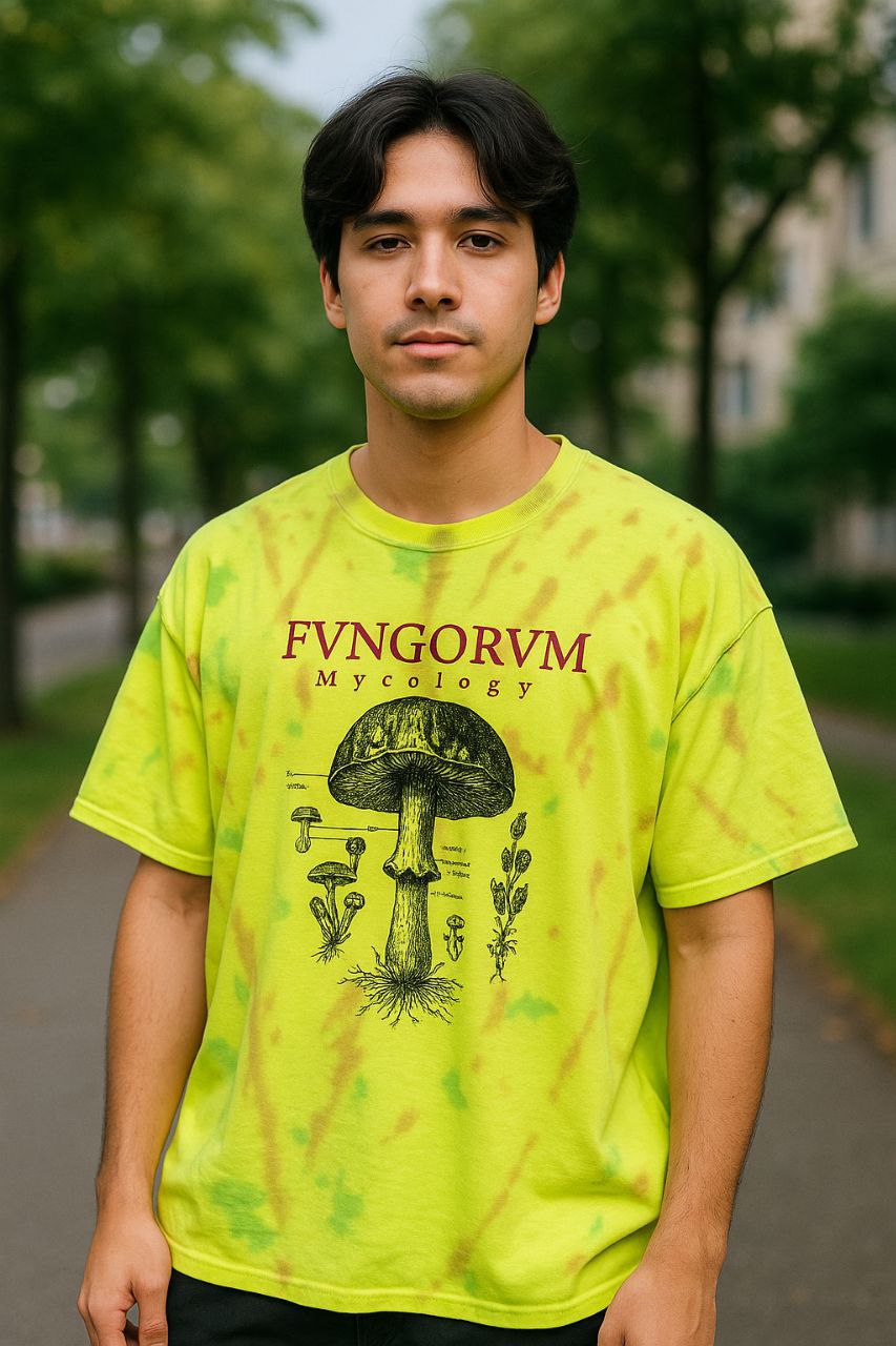 Regular T-shirt Amanita Muscaria Phosphorescent