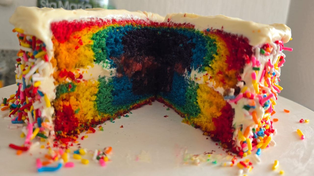 Rainbow cake