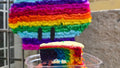 Rainbow cake