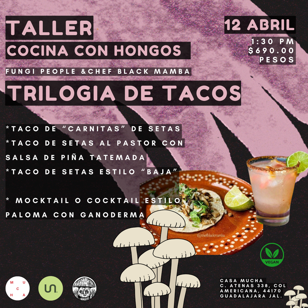 TALLER DE COCINA CON HONGOS