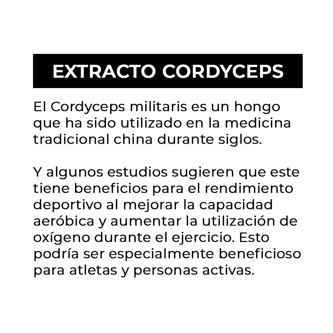 EXTRACTO CORDYCEPS MILITARIS