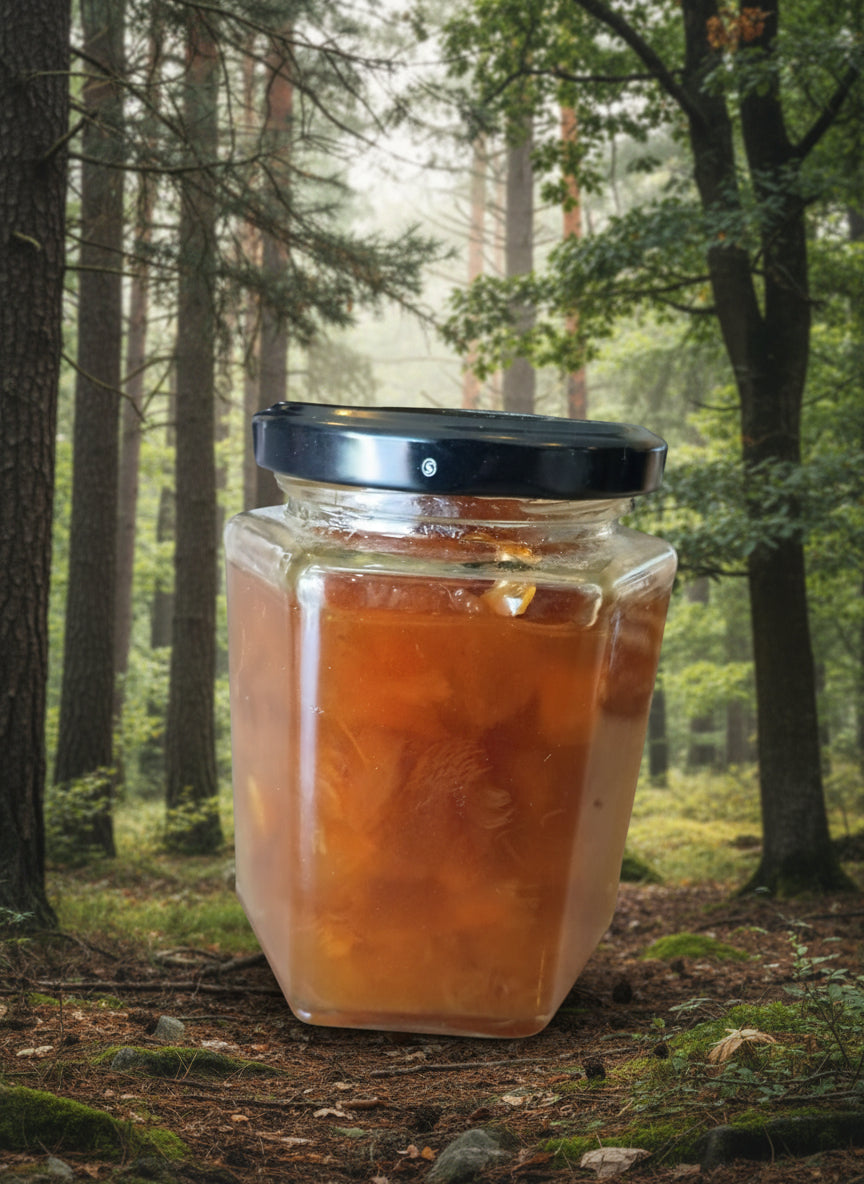 Melena de leon en miel