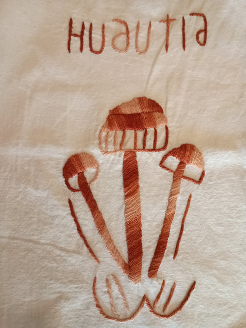 Huautla Brown Blanket Bag