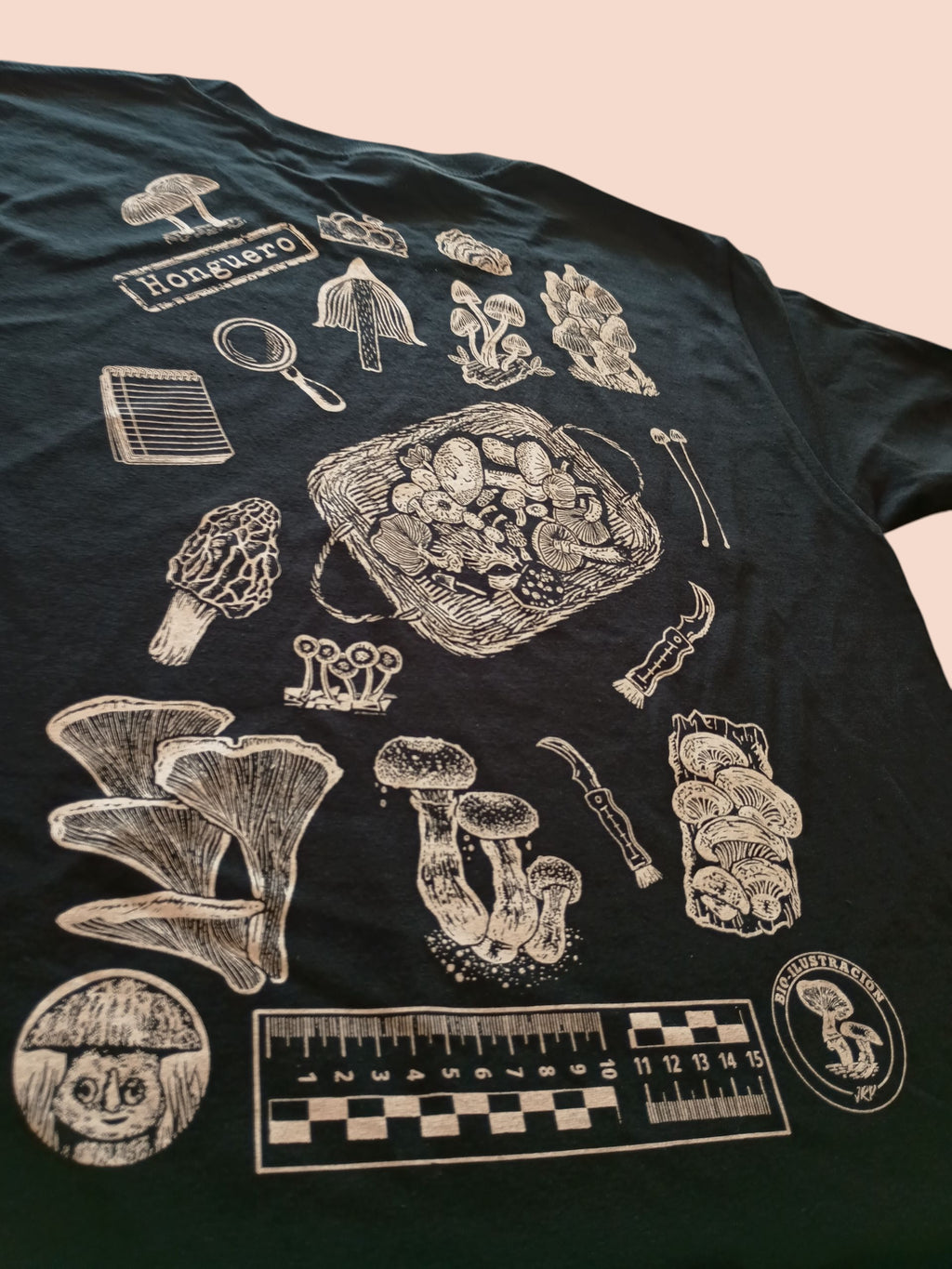 Black Mushroom Hiking Shirt