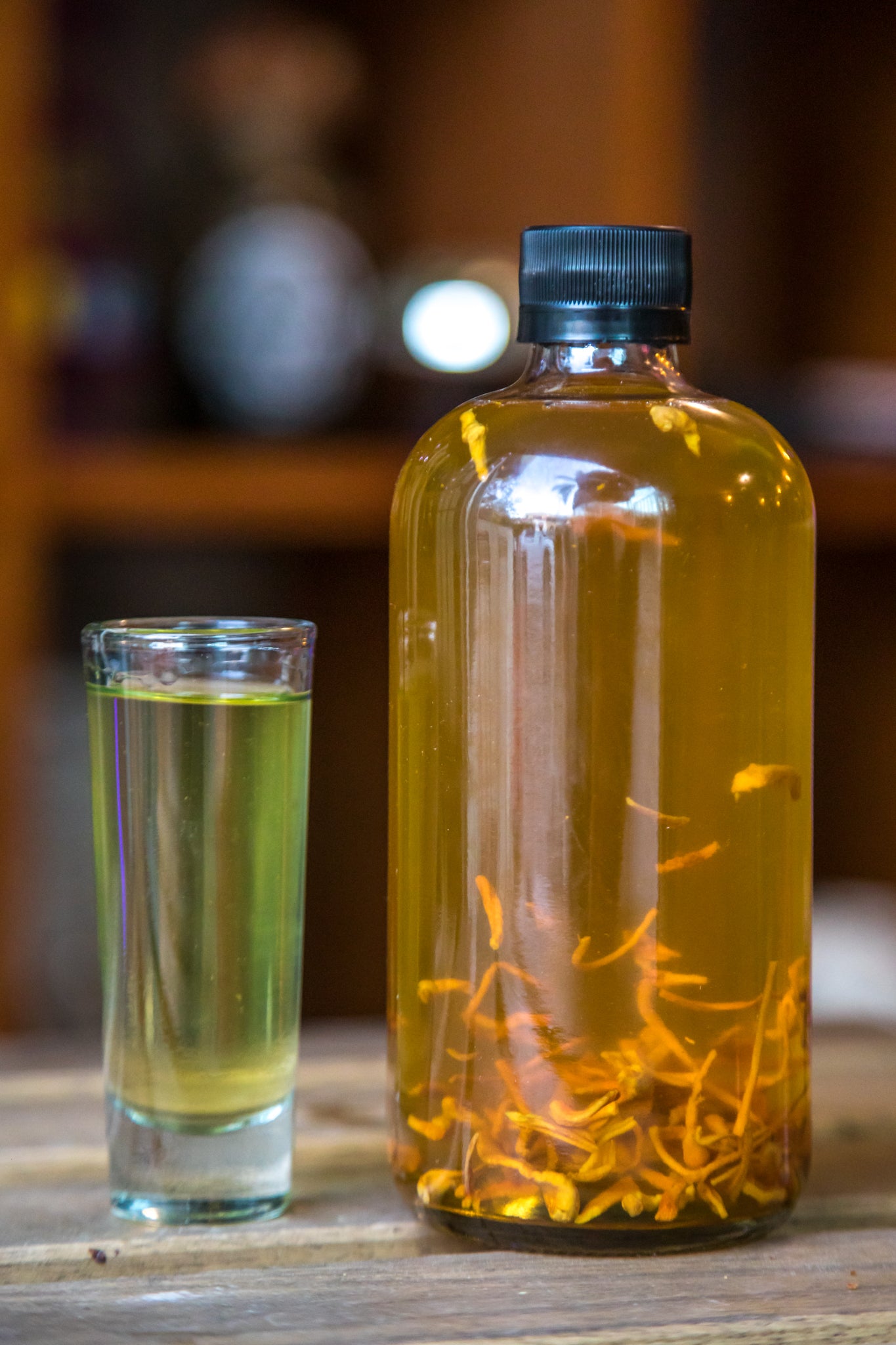 Mezcal with Cordyceps 500 ml