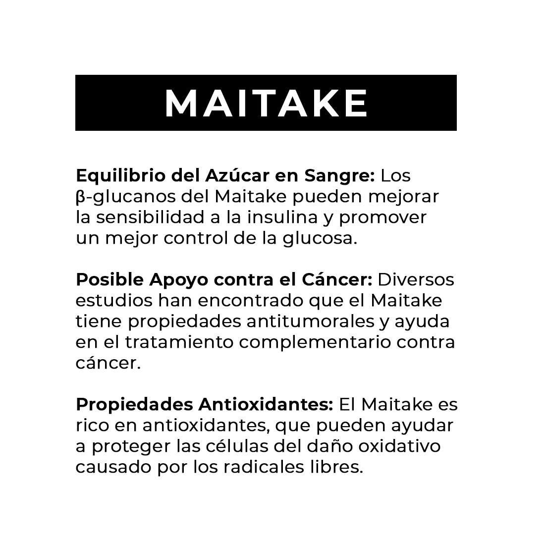 EXTRACTO MAITAKE (GRIFOLA FRONDOSA)