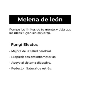 EXTRACTO DE MELENA DE LEON ( LIONS MANE )