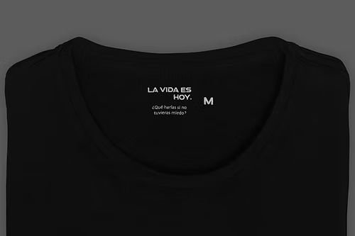 T-shirt: Life is today