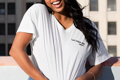 T-shirt: Life is today