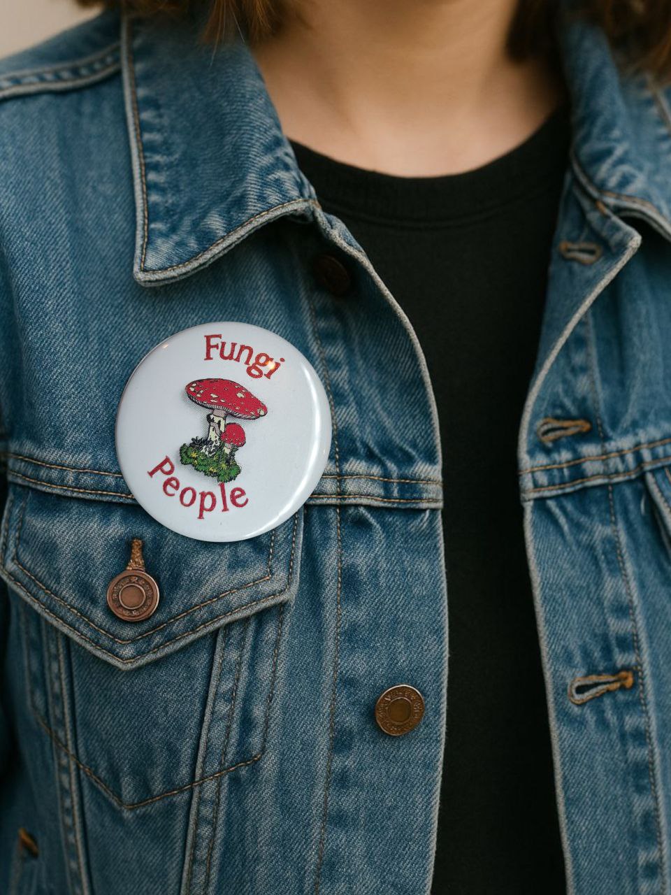 Pin metálico Fungi People