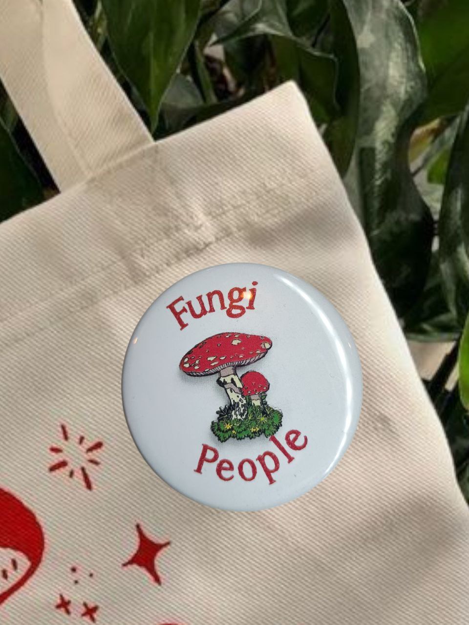 Pin metálico Fungi People