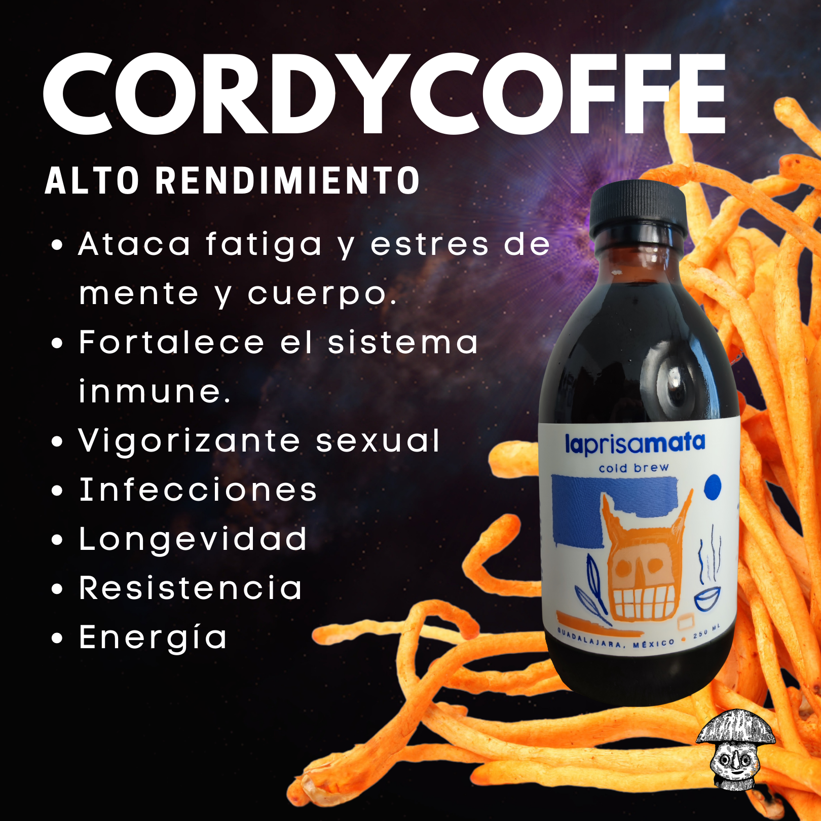 laprisamata COLDBREW + FUNGI